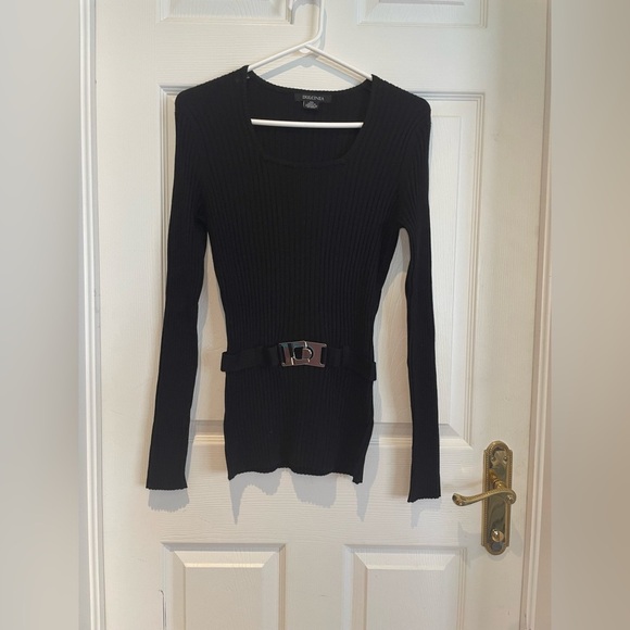 DULCINEA long sleeved top with belt - Picture 1 of 4